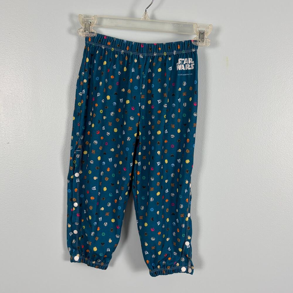 Star Wars Starlight Hospital Pants Toddler XS Disney R2D2 Grogu C-3PO